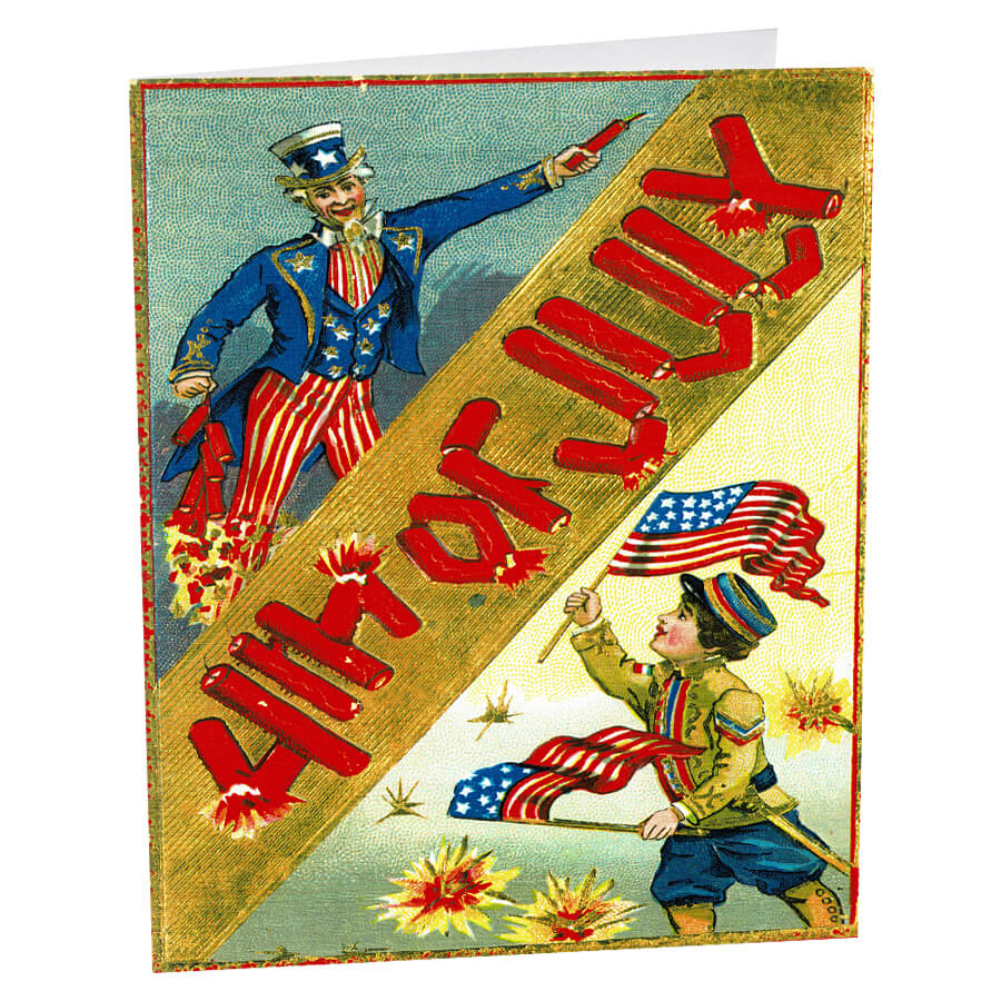 4th of July Greeting Card