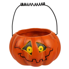 5" Resin Pumpkin Ghoul Basket