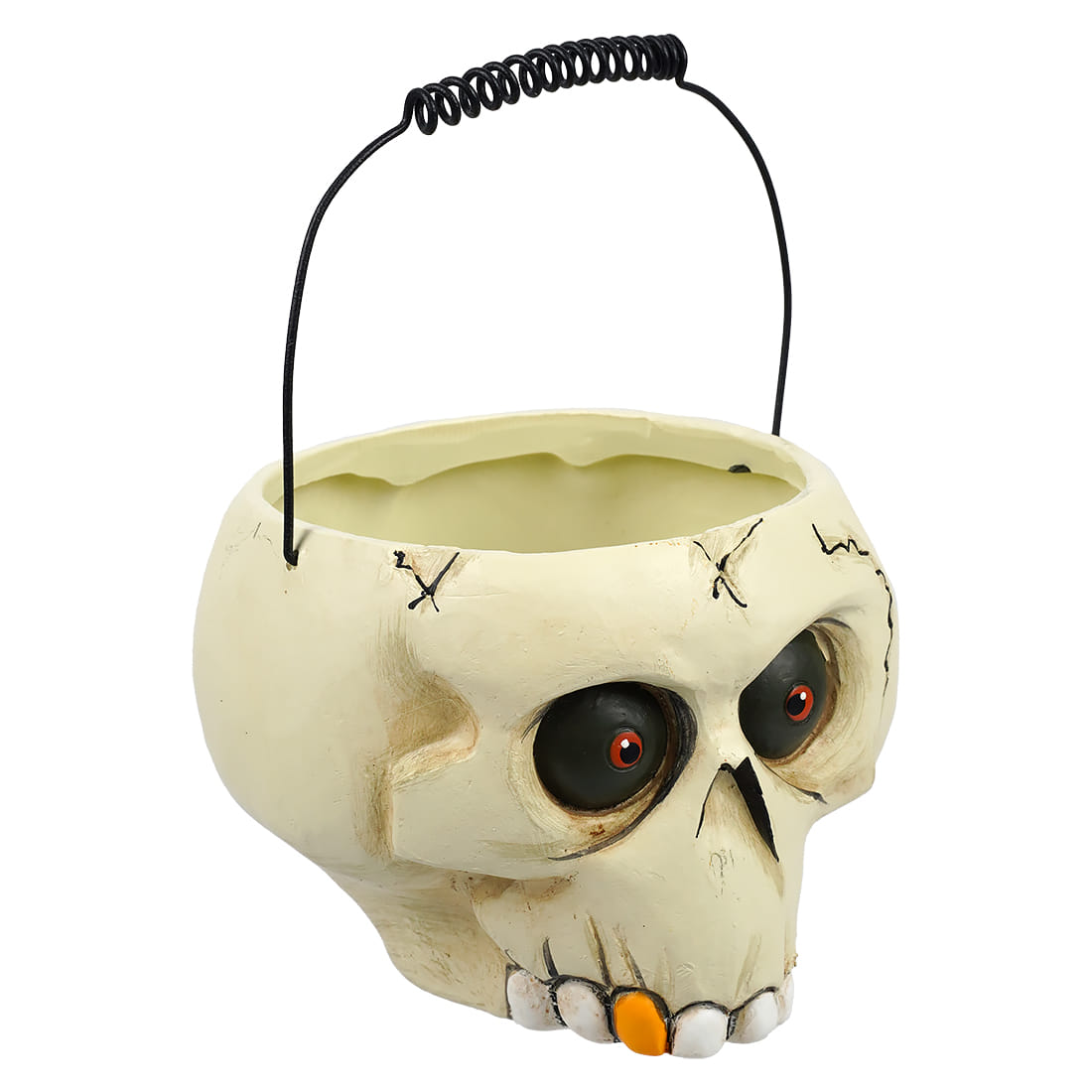 5" Resin Skeleton Ghoul Basket