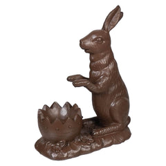 6.25" Chocolate Bunny & Egg