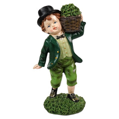 6.25" Resin Smartly Dressed Irish Boy Statue