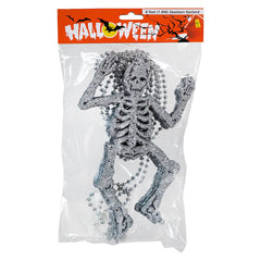 6' Silver Skeleton Garland