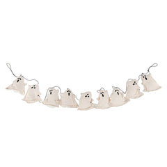 72" Canvas Ghosts Garland