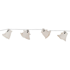 72" Canvas Ghosts Garland