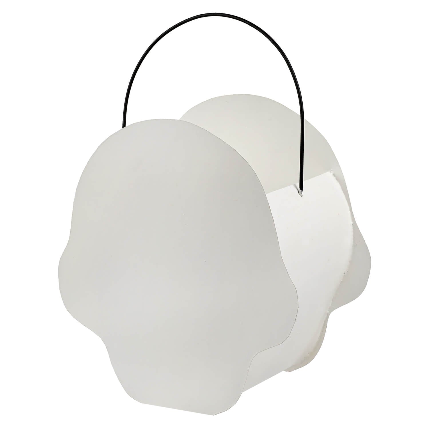 7.25" Cutout Creeper Skeleton Lantern Bucket