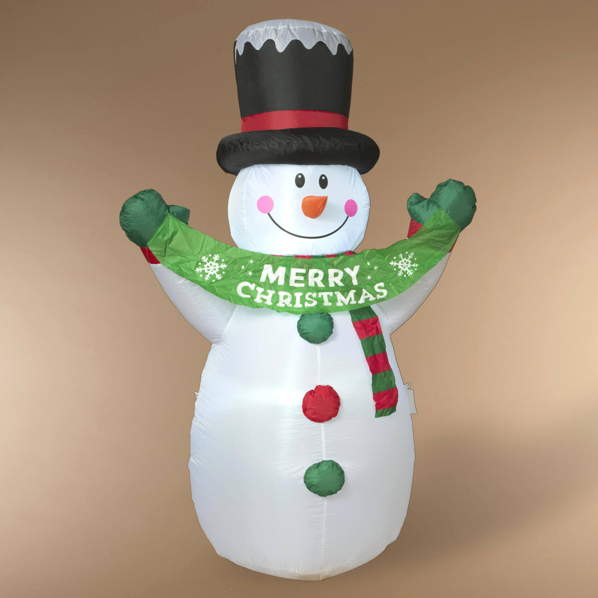 6ft Electric Inflatable "Merry Christmas" Snowman