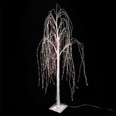 6ft Lighted White Willow Tree