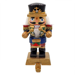 7.5" Nutcracker Drummer Stocking Holder
