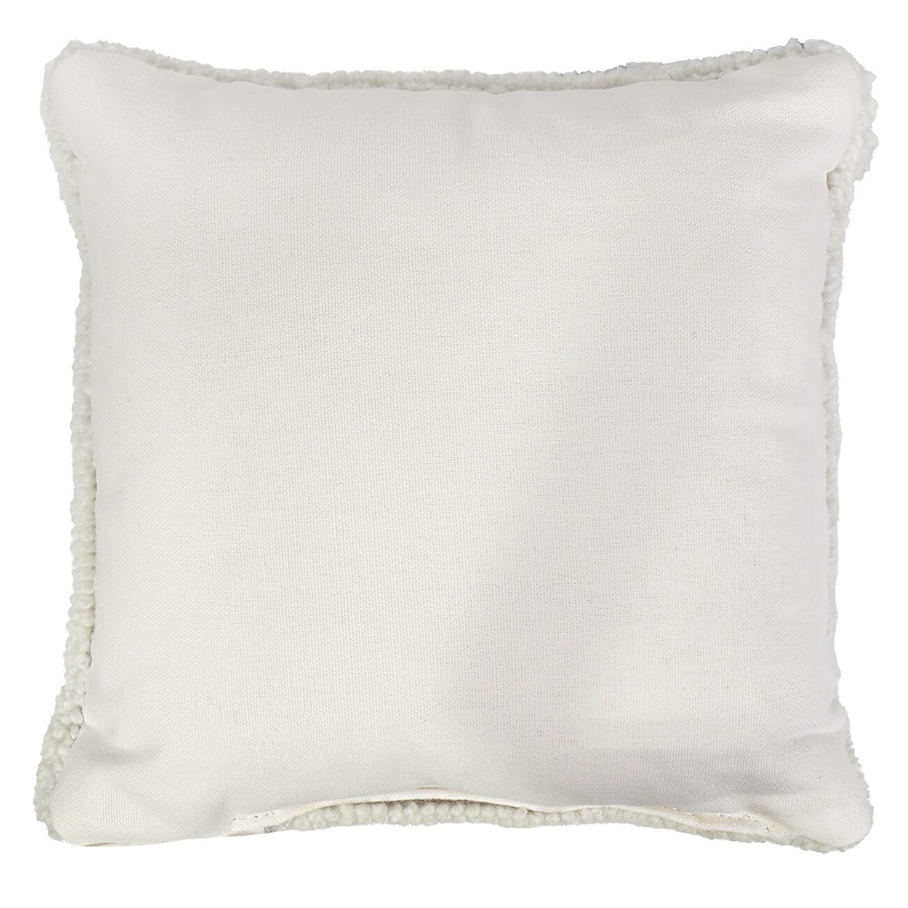 7.5" Pumpkin Hooked Pillow