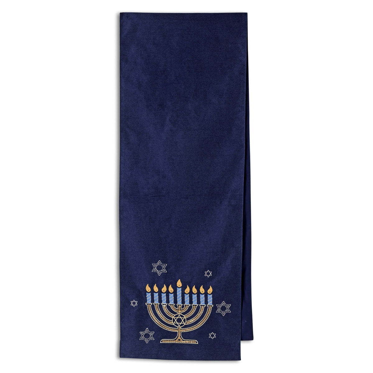 72" Lighted Hanukkah Table Runner
