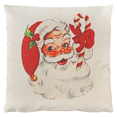 18" Retro Santa Reversible Pillow