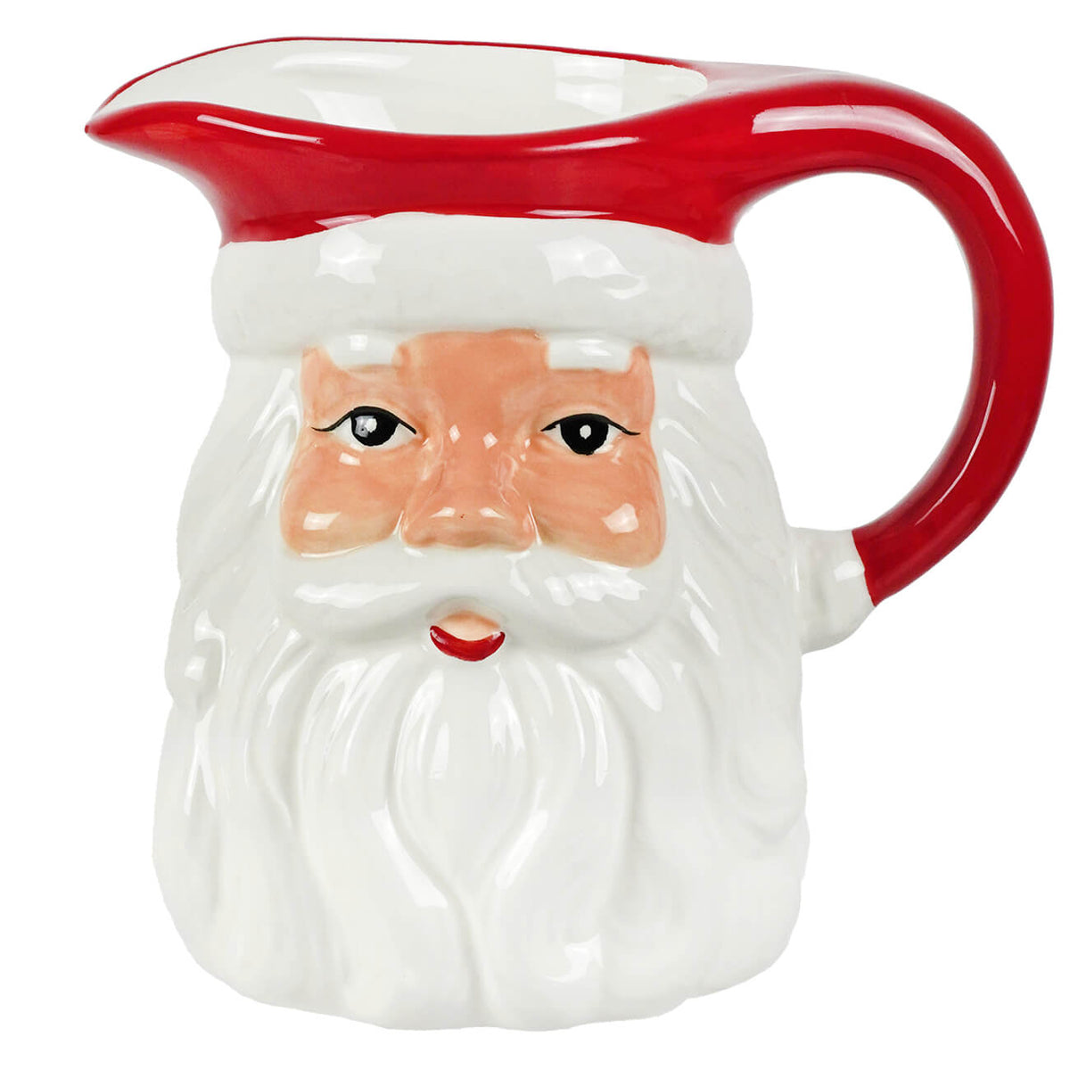 7" Vintage Santa Pitcher