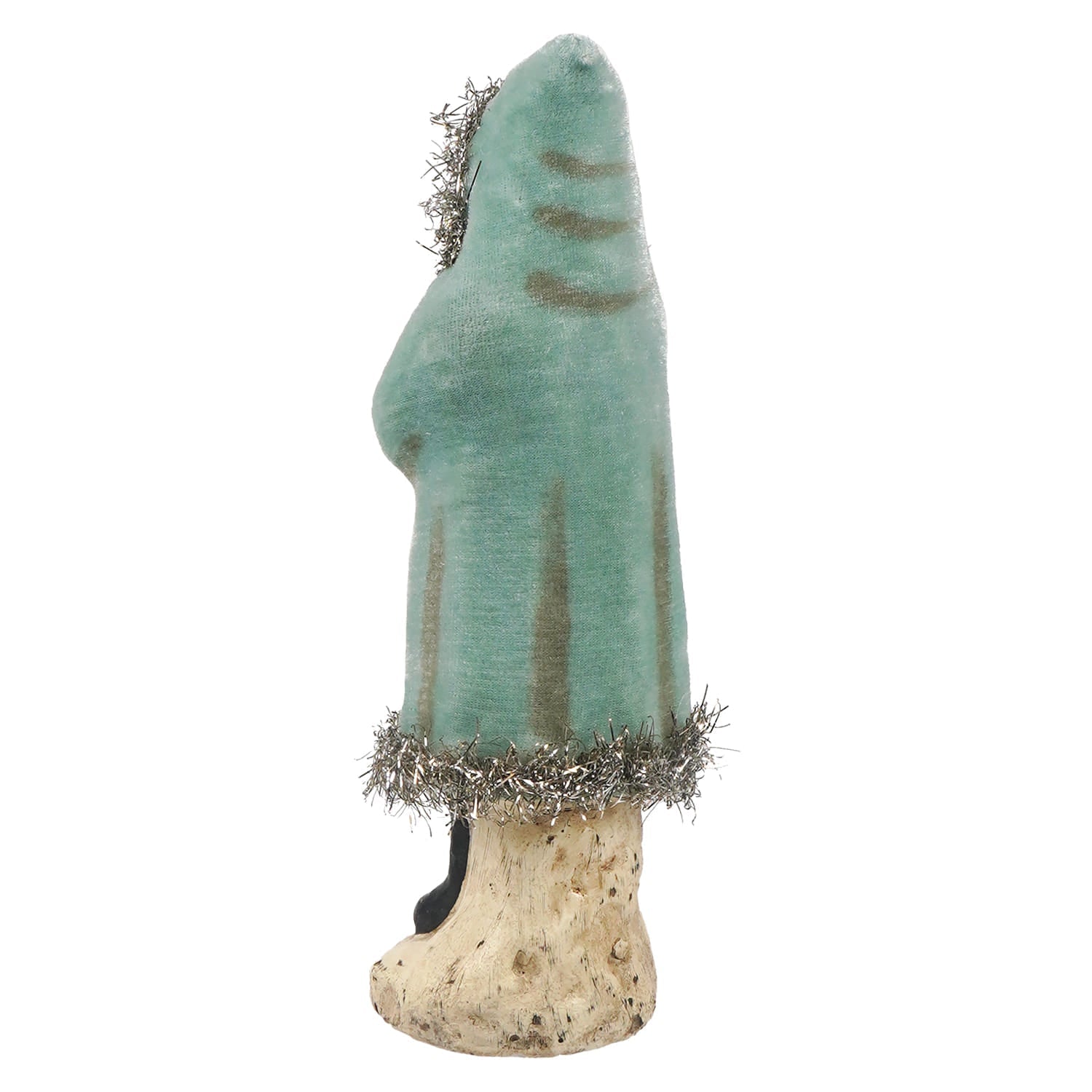 8.25" Soft Blue Velvet Belsnickle
