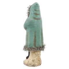 8.25" Soft Blue Velvet Belsnickle