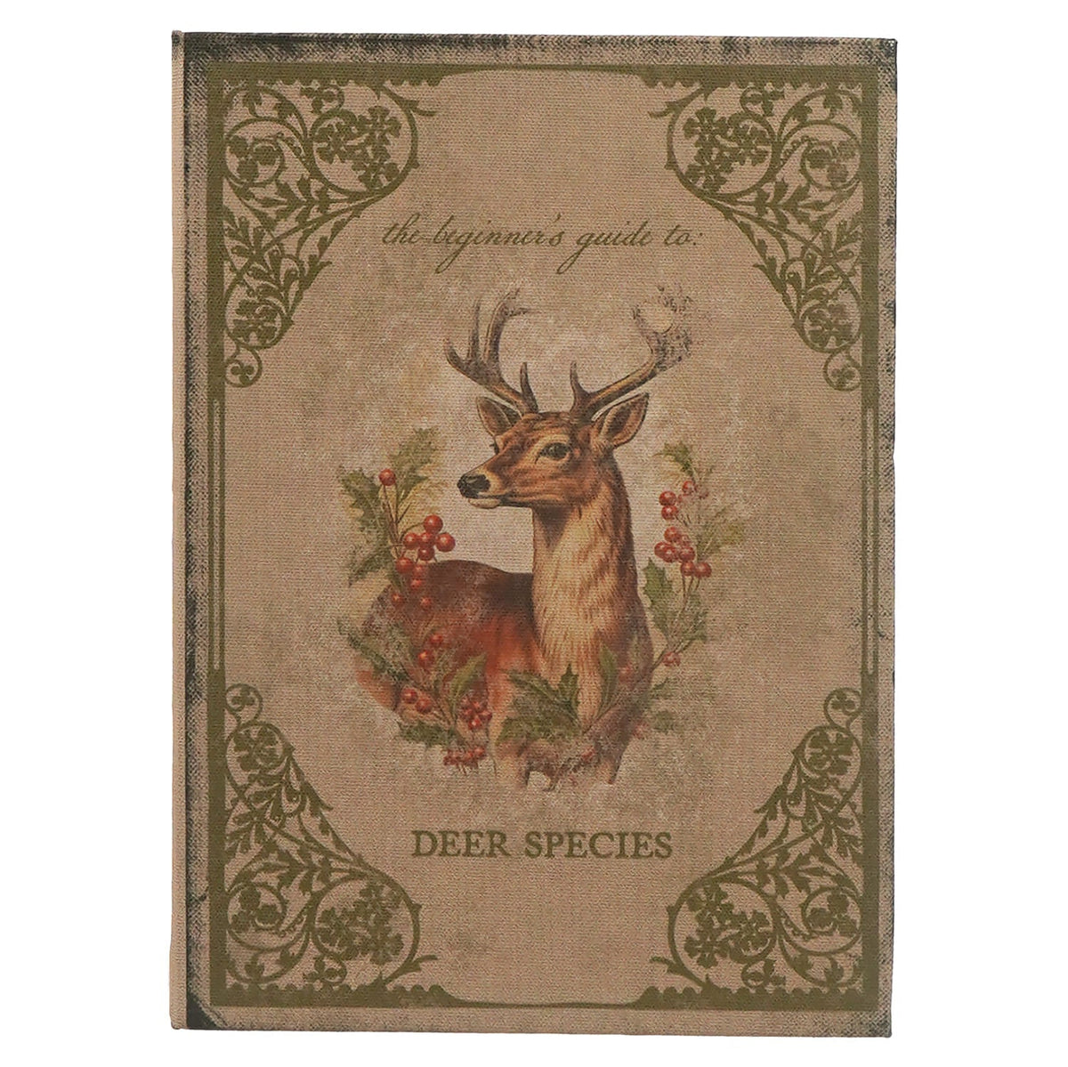 8.5" The Beginner's Guide to Deer Species Journal