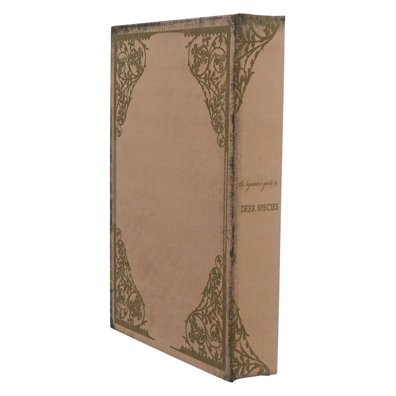 8.5" The Beginner's Guide to Deer Species Journal