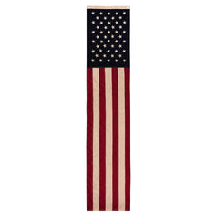 96" Cotton Fabric Americana Banner With Grommets