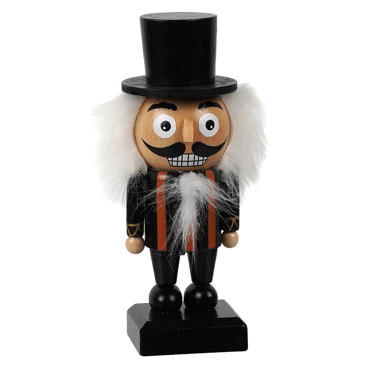 6" Wood Halloween Nutcracker