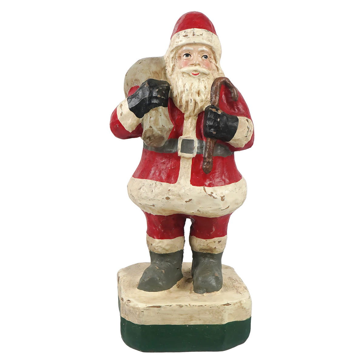 14" Primitive Tabletop Santa