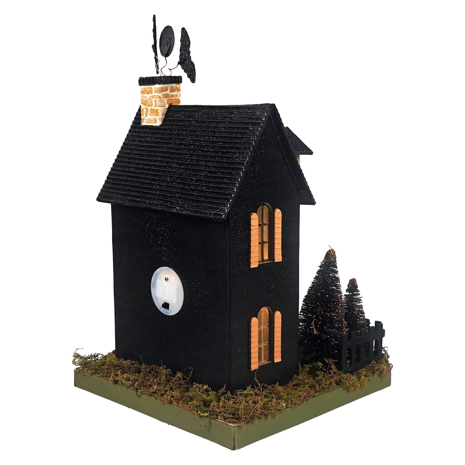 12.5" Spooky Lighted Fall Haunted House
