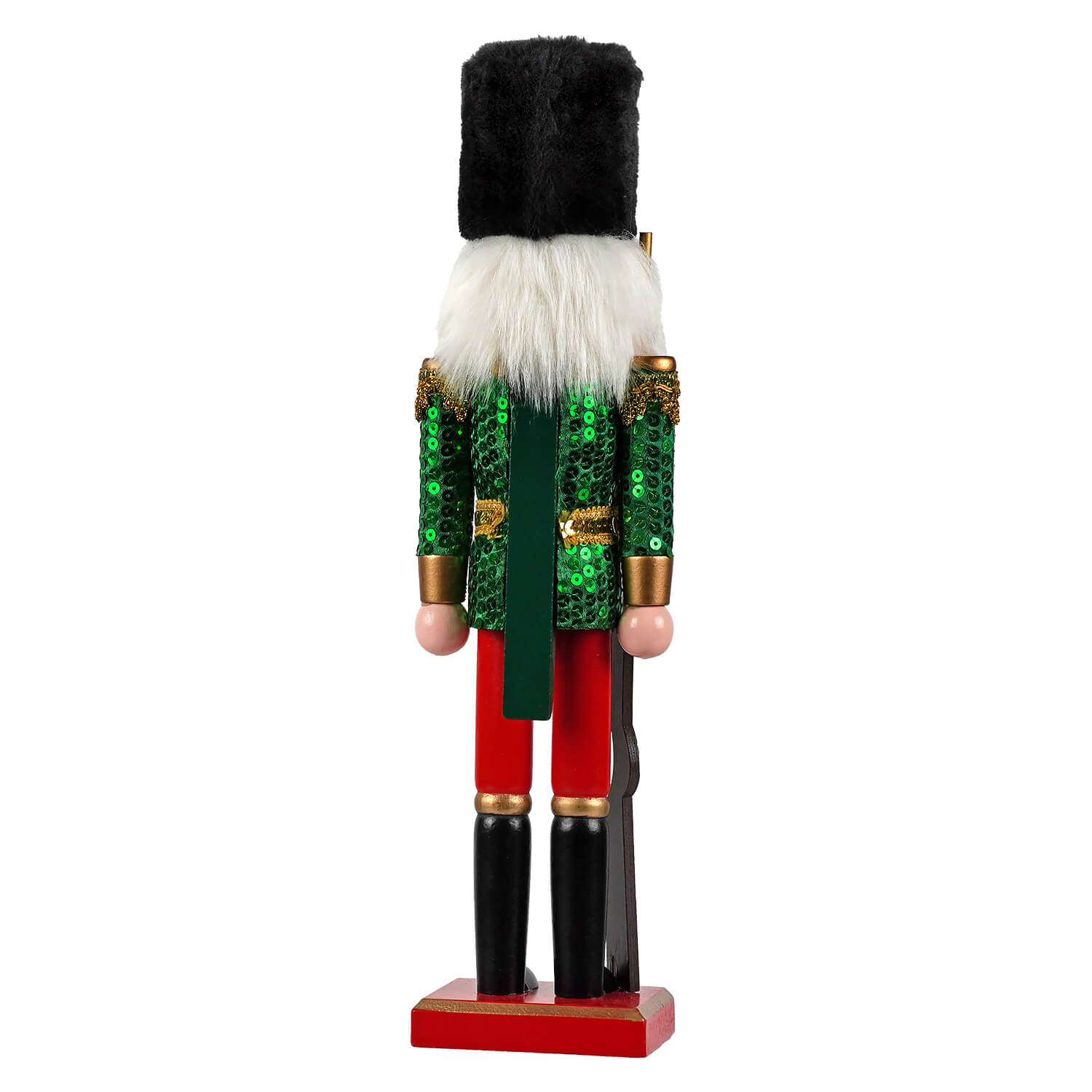 15" Santa's Workshop ~ Sequin Soldier Nutcracker