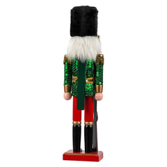 15" Santa's Workshop ~ Sequin Soldier Nutcracker
