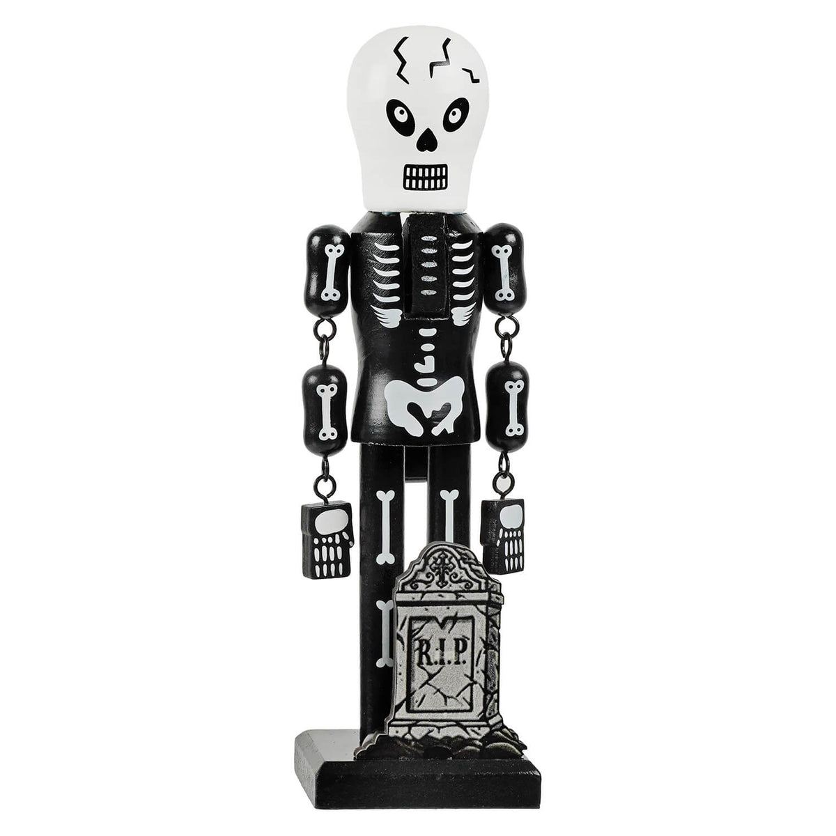 10" Santa's Workshop ~ Skeleton Man Nutcracker