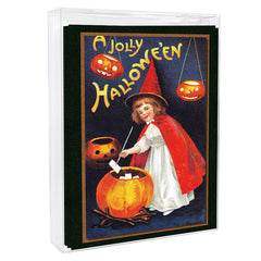 A Jolly Halloween Greeting Card