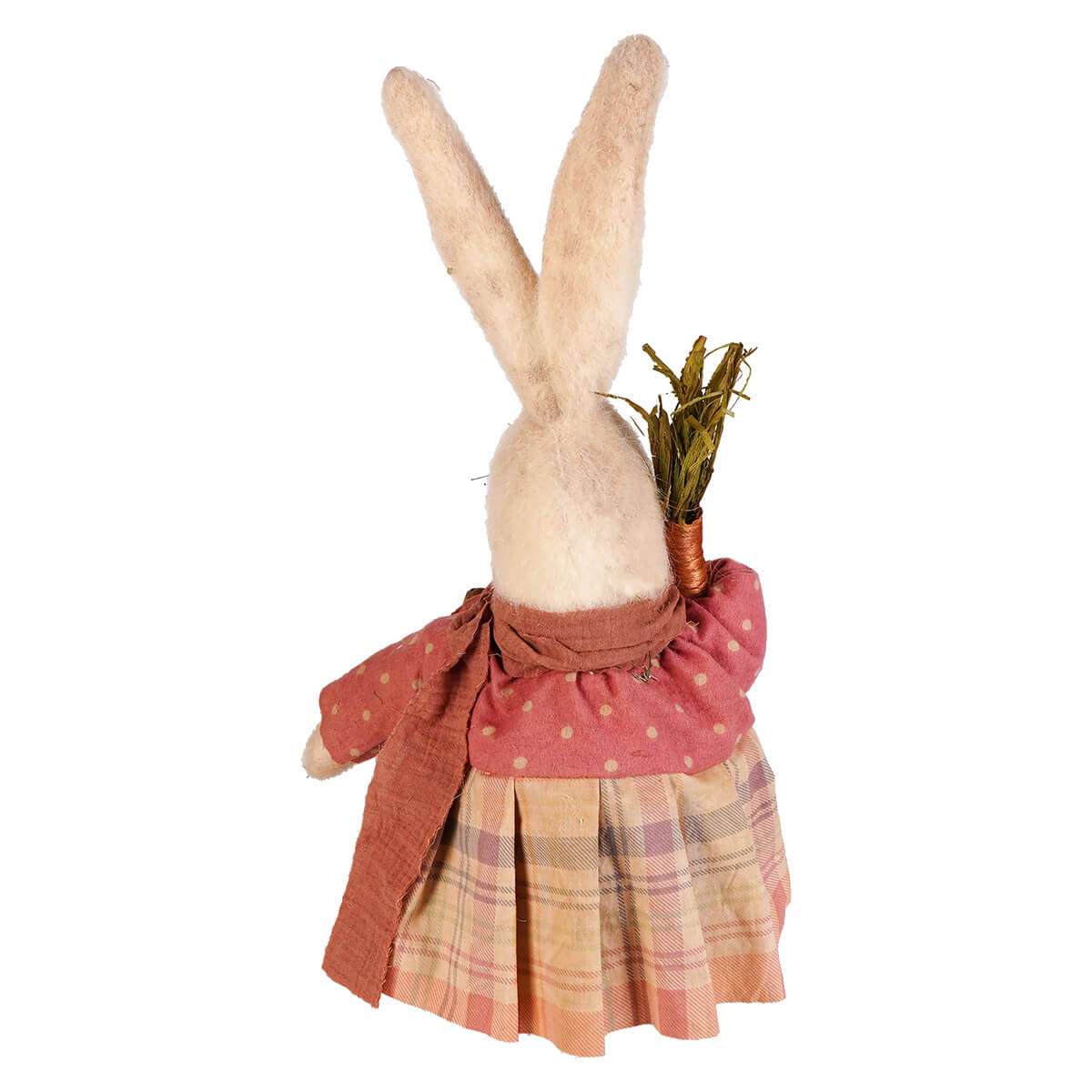 Alice Rabbit in Pink Holding Carrot