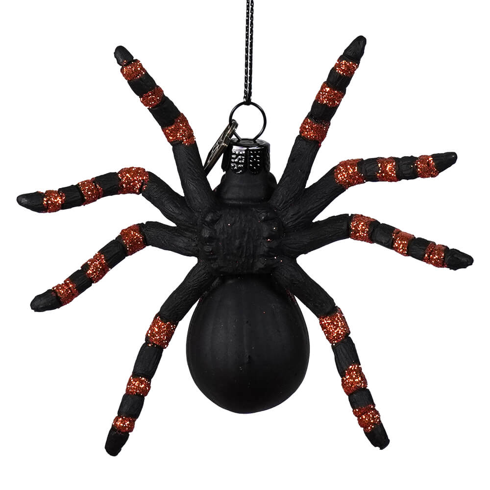 Along Came A Orange Spider Ornament