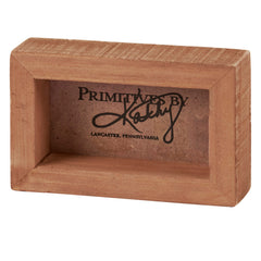 "Two Hearts One Love" Mini Box Sign