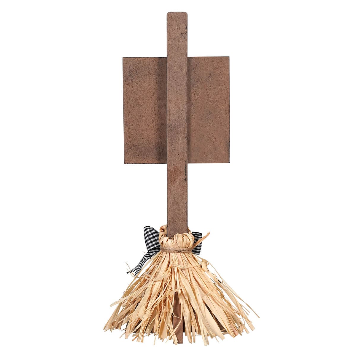 "Witch Switch" Straw Broom Sign